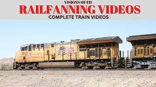 Railfanning Video Compilation Intermodal Trains, Manifest Trains & More