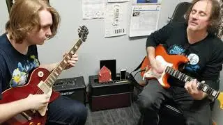Rusty with Paul Kramer Playing True Blue