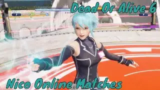 Dead or Alive 6-Nico online ranked matches