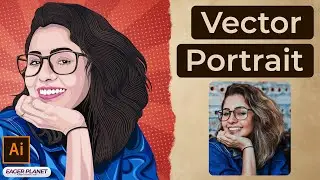 Vector Portrait - Adobe Illustrator