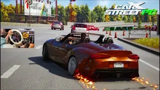CarX Street PC - No Hesi DENSE Traffic Mode FIRST IMPRESSIONS Tires Exploding!!