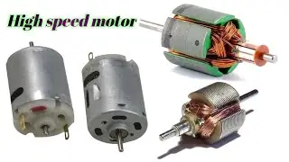 How to DC motor repairing high speed motor @MICROEXPERIMENT74