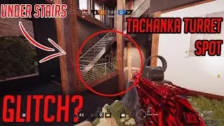 NEW TACHANKA GLITCH SPOT TURRET PLACEMENT!!! - Rainbow Six: Siege