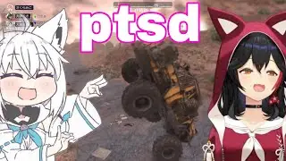 Ookami Mio Getting Flashback From Fubuki Driving | [Hololive/Sub]
