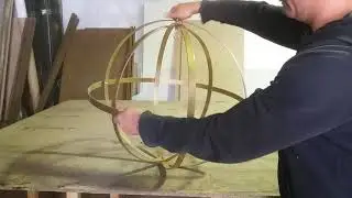 Люстра из металла