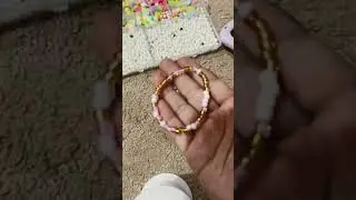 The bracelet was so cute ￼ my cousin had the  idea to make that color combo