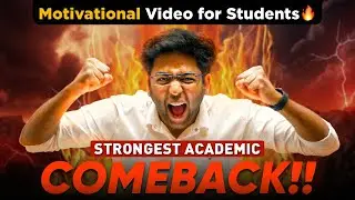 How to Make Your Biggest Academic Comeback 🔥 | Strong Motivational Video For Students