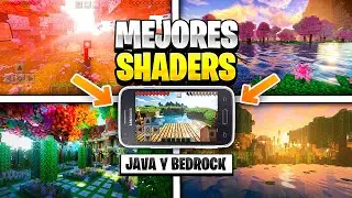 ✅The BEST and NEW SHADERS for MINECRAFT 1.20 + (Low, Mid and High End) JAVA, BEDROCK and MCPE