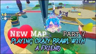 Eggy Party - Playing New Crazy Brawl Map with a Friend {Part 7 Gameplay} (iOS)