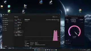 5Gbit optic fiber internet test