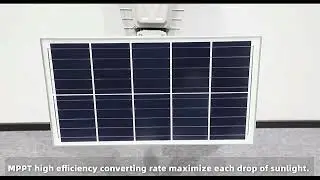 RELYARD 100W 200W 300W 400W Outdoor Solar Power LED Street Light