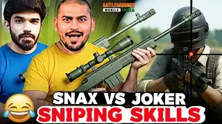 JOKER vs SNAX *WHO IS SNIPING KING?*😂 *FUNNY HIGHLIGHT!🤣