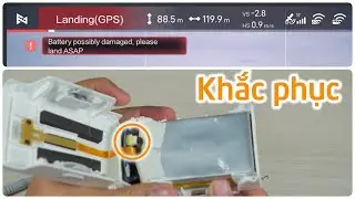✅ Hướng dẫn khắc phục lỗi BATTERY DAMAGE, khóa pin, không cho sạc của Fimi X8