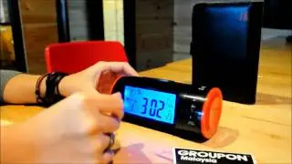 The Clapping Controlled Projector Clock
