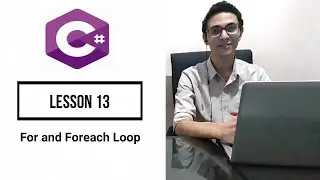 C# Beginners Tutorial 13 For and Foreach Loop سى شارب للمبتدئين الدرس الثالث عشر
