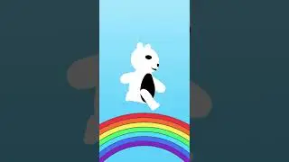 Teddy Bear Walking Cycle Loop - Greenscreen - Copyrights FREE