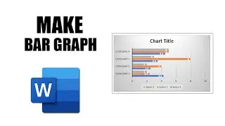 How to make a bar graph in word 2023