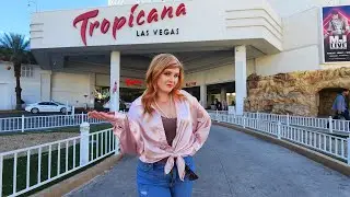 I Stayed at TROPICANA in Las Vegas Before it's Gone Forever... 😲