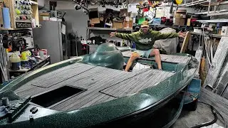 ￼Anthony & Nate turfing a 16ft Nitro Bass Boat