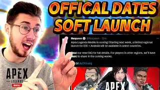 OFFICIAL Apex Legends Mobile *SOFT LAUNCH* Dates! iOS & Android!