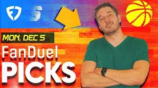 FanDuel NBA Lineups Monday 12/5/22 | NBA DFS ConTENders