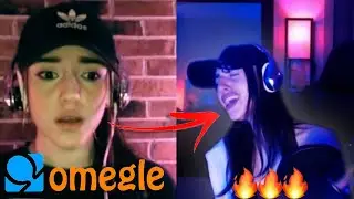 GHOST GIRL FREESTYLES ON OMEGLE LIVE