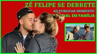Zé Felipe se derrete ao publicar momento especial,  ''Meus amores'' veja!