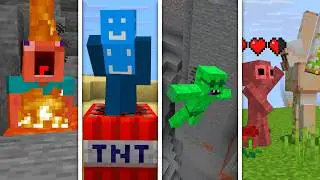 Minecraft 4-Way Deathswap With Random Items