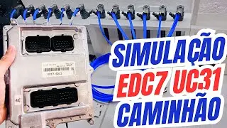 SIMULANDO MÓDULO CAMINHÃO EDC7 UC31
