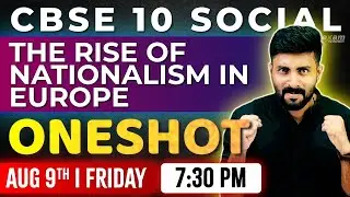 Cbse 10 History | The Rise Of Nationalism In Europe | Full Chapter | Exam Winner Cbse