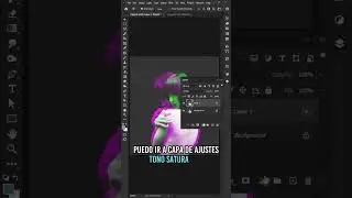 Cómo hacer Doble exposición de color - Photoshop #shorts