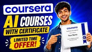 Best AI Courses on Coursera with Certificate | Best Coursera Coupon Code (2026)