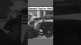 ELECTRIC CAR IN 1943 #SHORT #shortsvideo #history