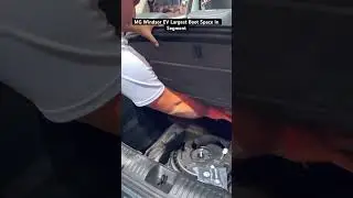 MG Windsor EV Boot Space #mgwindsorev #shorts-video