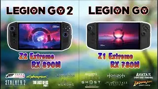 Lenovo Legion Go 1 & Lenovo Legion Go 2 | Test Game