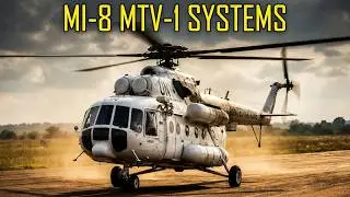 Вертолёт Ми-8 МТВ-1 и его системы.  (на английском языке. часть 1)