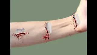 Blade Cutting Arm ..in photoshop 2020 M M photoshop tutorials