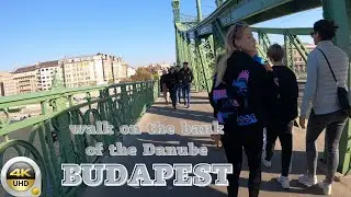 from liberty bridge to nagymező street #Budapest #hungary #walkingtour