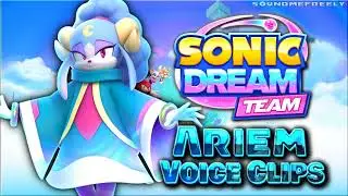 All Ariem Voice Clips • Sonic Dream Team • All Voice Lines 2023 (Jeannie Tirado)