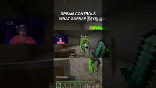 Sapnap is a pretty Princess 👸 #dream #throwback #sapnap #dreamwastaken #dreamteam #minecraft