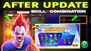 After Update combination in Free fire | Character Ability