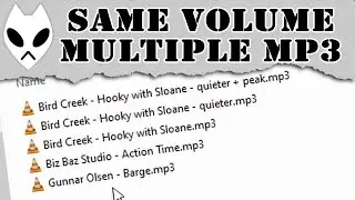 Set the same volume to multiple MP3 files with foobar2000 + more [17.06.2022][English]