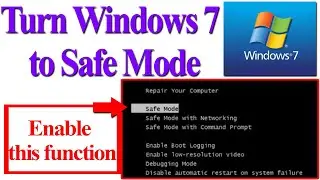 Windows 7 safe mode | Turn your Windows 7 to Safe without press any key