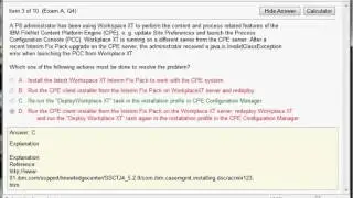 IBM FileNet P8 V5.2.1, Deployment Professional( C2070-991)
