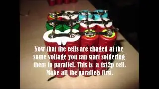 How to make a Li-ion battery for e-bike using dead laptop batteries.