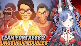 STREAMER LOSES HER MIND | Team Fortress 2 Unusual Troubles Reaction