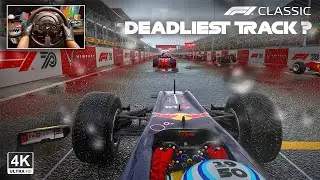 Is this THE DEADLIEST Track in F1 ? Mark Webber's RB6 - Vietnamese GP F1 Steering Wheel Gameplay