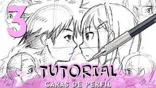 COMO DIBUJAR CARAS ANIME /MANGA DE PERFIL PASO A PASO (HOMBRE Y MUJER) | Why So Gurin