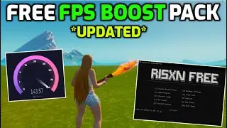 *ULTIMATE* Free Fortnite FPS boost Pack 🔧 (Boost Fps, Lower Delay & Lower Ping)