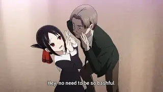 Miyuki's Father asks Kaguya if they have Kissed!!!